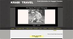 Desktop Screenshot of krabitravel.com